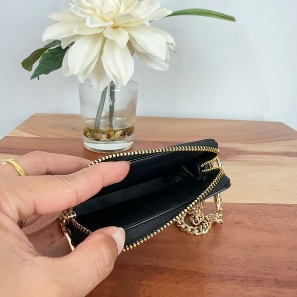 NWT Coach Zip Card Case In Signature Canvas With Halloween Print - Picture 5 of 5